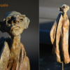 sculpture de Mireille Belle, bronze